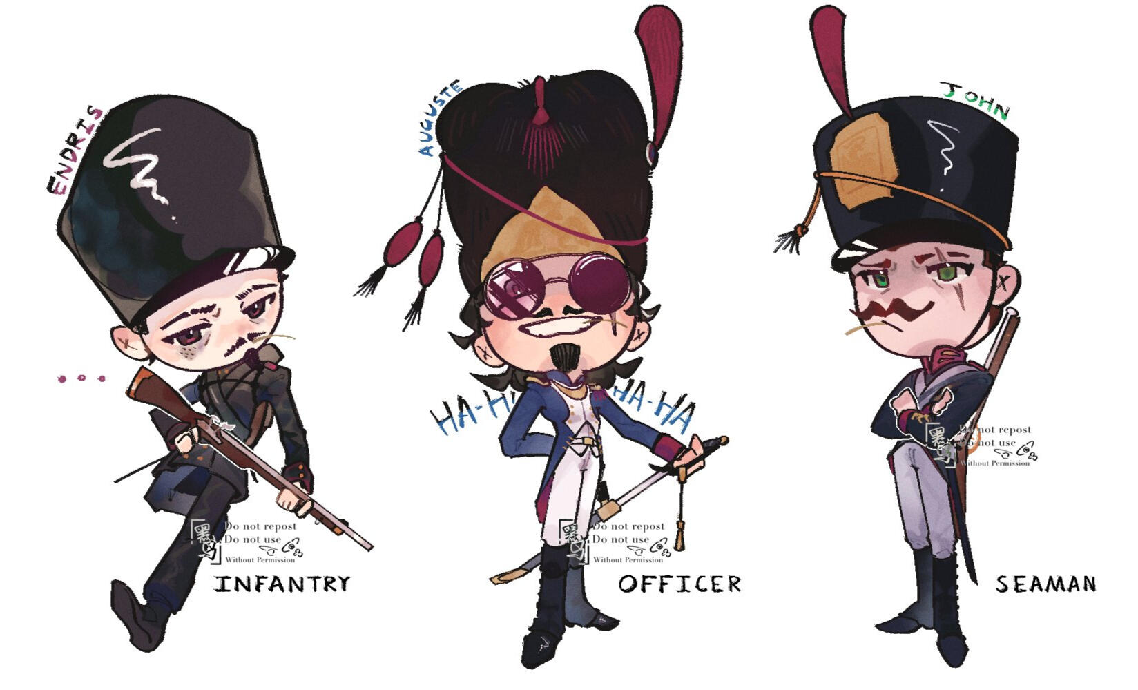 CHIBI (Type 1) - Fullbody, rendered, 15$